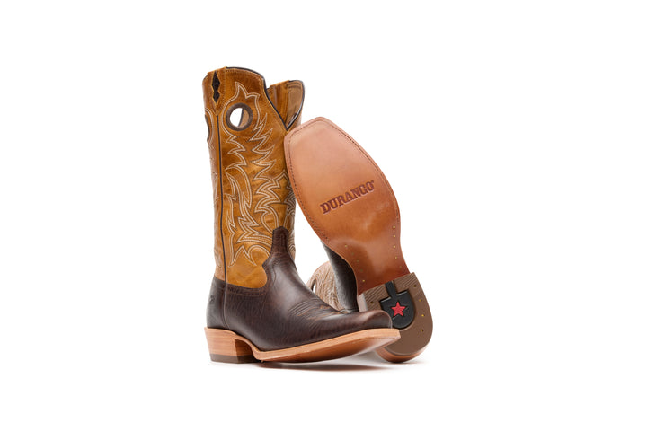 DURANGO ARENA  ELITE 13" CUTTER TOE MOLE BROWN/ GOLDEN MAIZE