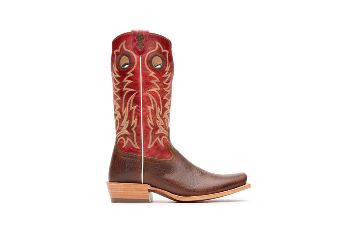 DURANGO ARENA  ELITE 13" CUTTER TOE AZTEC BROWN/ JASPER RED