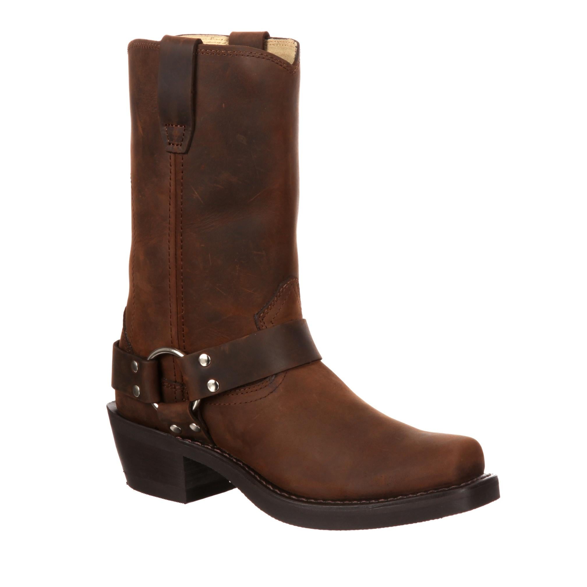 Durango WOMENS 11 IN HARNESS BOOT DISTRESSED BROWN – Durango Boots